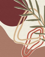 Malowanie po numerach BRUSHME 40x50 cm Tryptyk pastelowy