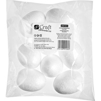 Jajka styropianowe 7cm 8 szt.