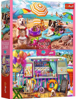 PUZZLE 2x500 Wakacyjny czas 37533