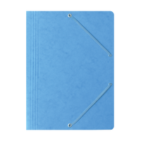 Teczka A4  preszpanowa z gumką Bantex jasnoniebieski