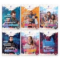 Paczka Zeszyt A5 Kleks pakiet 10 szt. linia