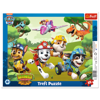 Puzzle 25 Ramkowe Wyczynowe triki piesków Viacom PAW Patrol 31429