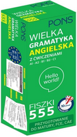 Fiszki 555 Wielka gramatyka angielska poziom A1/C1 wydanie 2
