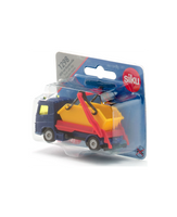 Ciężarówka LKW z podnośnikiem hakowym Siku 12 S1298