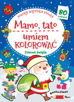 Zimowe święta. Mamo, tato umiem kolorować