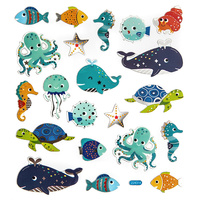 Naklejki Podwodny Świat 21 szt.