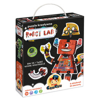 Puzzle kreatywne Robot Lab CzuCzu