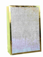 Torebki prezentowe pozłacane JP984A 12 sztuk