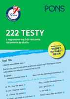 10 minut na angielski PONS 222 testy z nagraniami mp3 do ćwiczenia rozumienia ze słuchu A1/A2