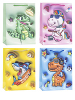 Torebki prezentowe TD-24150-A3 wzór dziecięcy 12 sztuk