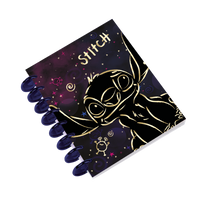 Kołobrulion B5 Disney Gold Stitch Big Ring 100 kartek wzór 2