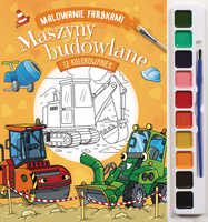 Maszyny budowlane. Malowanie farbkami