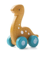 Pojazd drewniany Dinozaur diplo