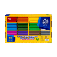 Plastelina zestaw przedszkolny Astra 12 kolorów x15 sztuk