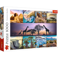 Puzzle 1000 Kolaż Afryka 10792