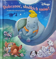 Dobranoc, słodkich snów. Disney. Dotknij i poczuj