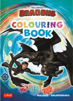 Jak wytresować smoka. Kolorowanka. Malbuch. Colouring book. How to train your Dragon