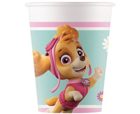 Kubeczki papierowe Paw Patrol Skye & Everest  200ml 8szt.