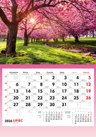 Kalendarz 2026 ścienny Pejzaże