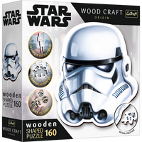 Puzzle 160 drewniane konturowe Hełm Szturmowca Star Wars 20188