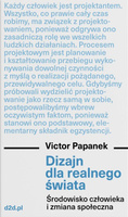 Dizajn dla realnego świata. Środowisko człowieka i zmiana społeczna