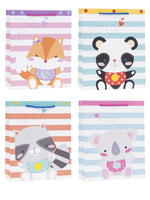 Torebki prezentowe TD-24168-HS-A5 wzór dziecięcy 12 sztuk