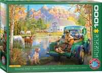 Puzzle 1000 Singing Lake by Angelo Bonito 6000-6012