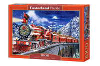 Puzzle 1000 Santas Coming to Town BN C-104833