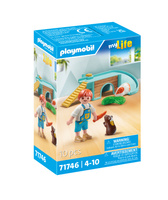 Playmobil Chłopiec ze świnką morską 71746