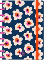 Kołobrulion B5 Flores Nina z gumką 100 kartek