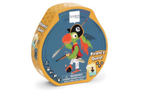 Gra logiczna 4w1 Karty Wyprawa Pirata Scratch